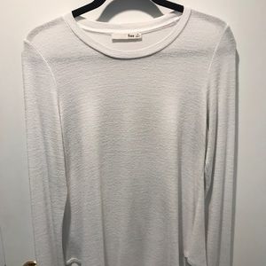 Wilfred free white long sleeved T-shirt